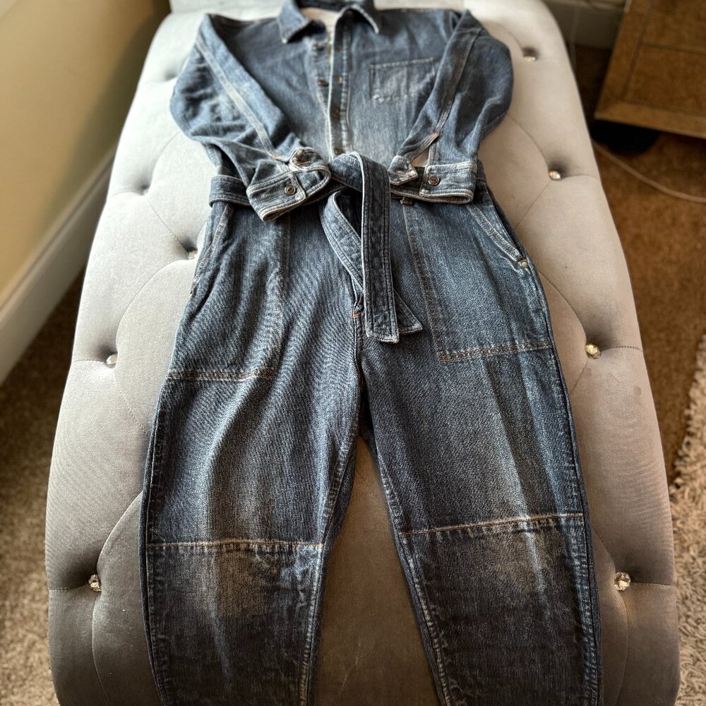 Blue Jean Jumpsuit, relax fit size medium